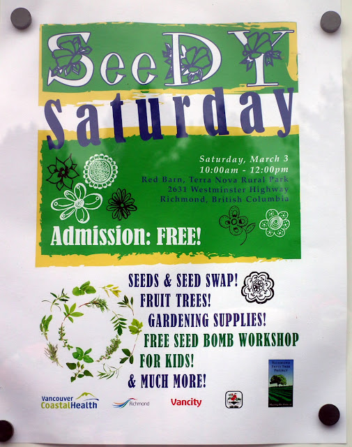 Terra Nova Rural Park - Richmond, Seedy Saturday event