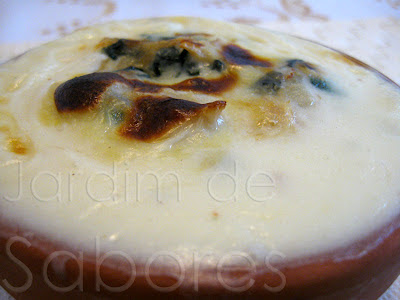 Gratinado de Espinafres e Bacalhau