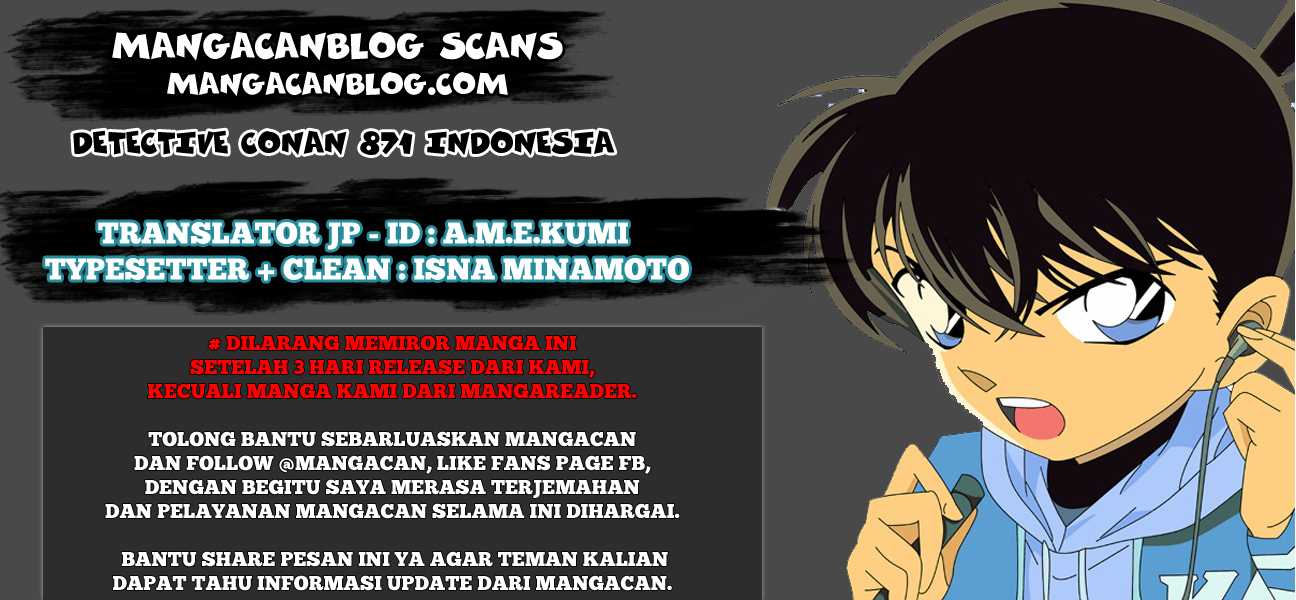 Komik detective conan 871 - lencana merah 872 Indonesia detective conan 871 - lencana merah Terbaru 0|Baca Manga Komik Indonesia|Mangacan