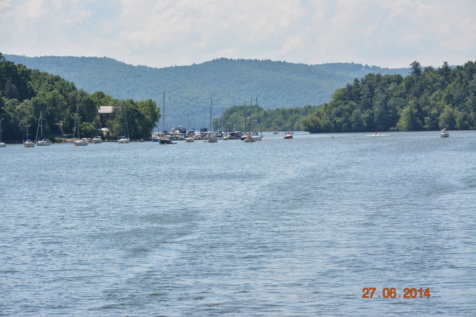 Spirit Journey 20140627 Chipman Point Marina to Kingsland Bay, VT