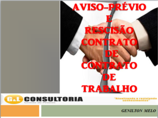 CURSO AVISO PRÉVIO COM PROJEÇÃO