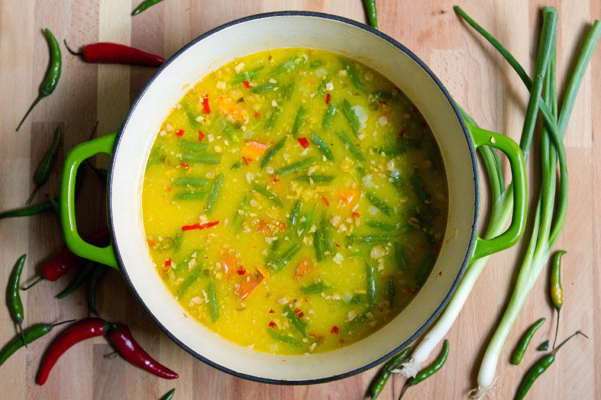 Little Market Kitchen Spicy Coconut Yam Soup