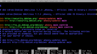 Configuracion de Repositorios en Debian