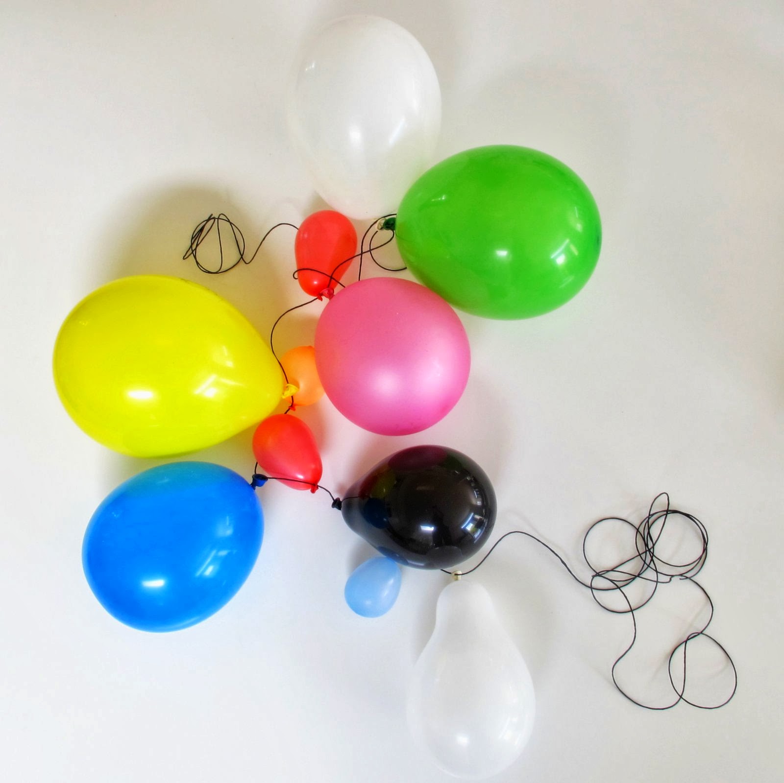 everyday plaid balloons and string and my new favorite thing!...