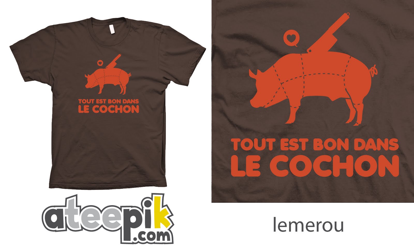 Ateepik - Le Blog: Tout est bon dans le cochon par Lemerou le 12/05/2011