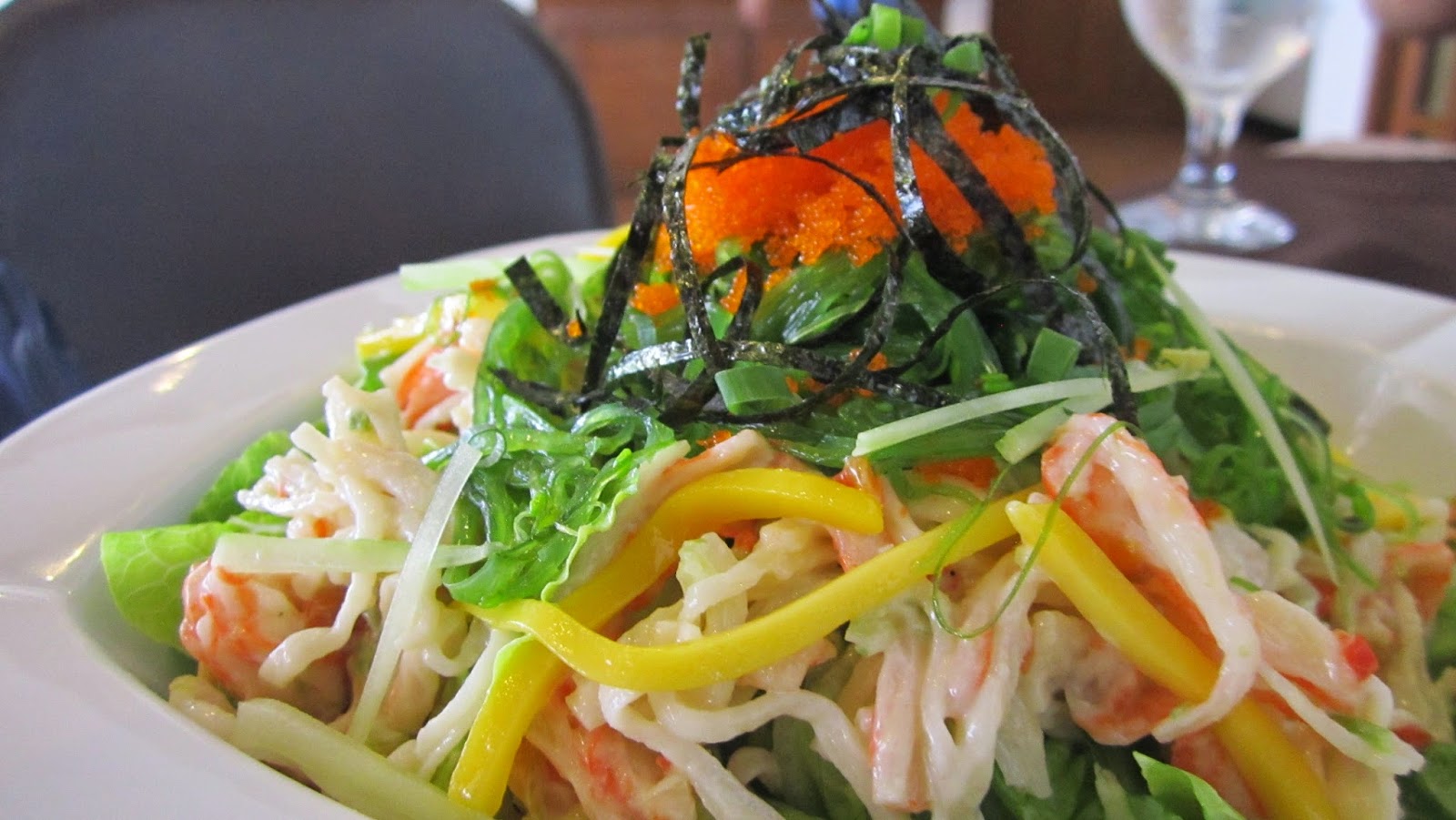 Fried Chicken for the Soul. Alex III Japanese Crab Salad!