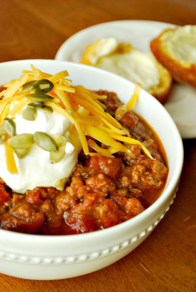 Larissa Another Day Pumpkin Chili