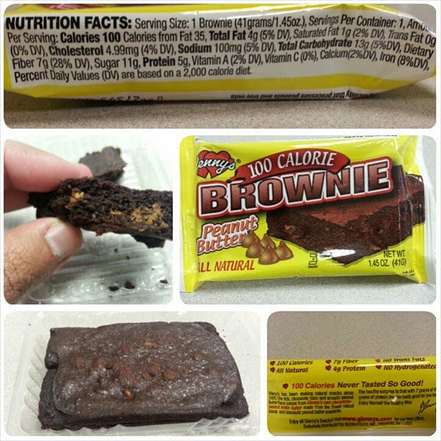 Shannon's Lightening the Load Glenny's 100 Calorie Peanut Butter Brownies