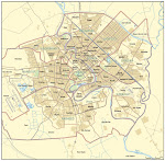 Baghdad Districts and Neibhborhods Map