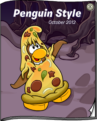 Club Penguin Clothing Catalog October 2012