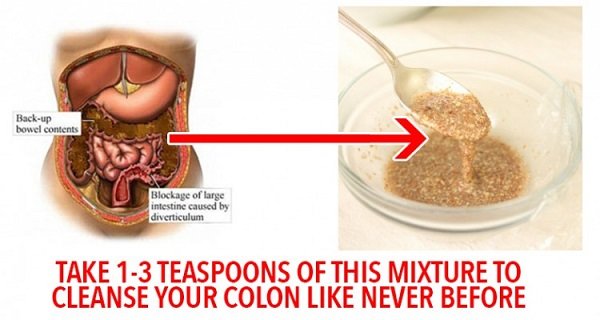 2-Ingredient Colon Cleansing Mixture to Flush POUNDS of Waste from Your Waistline and Body 2-Ingredient Colon Cleansing Mixture to Flush POUNDS of Waste from Your Waistline and Body