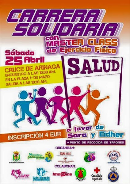 Carrera solidaria por Eidher y Sara Carrera solidaria por Eidher y Sara