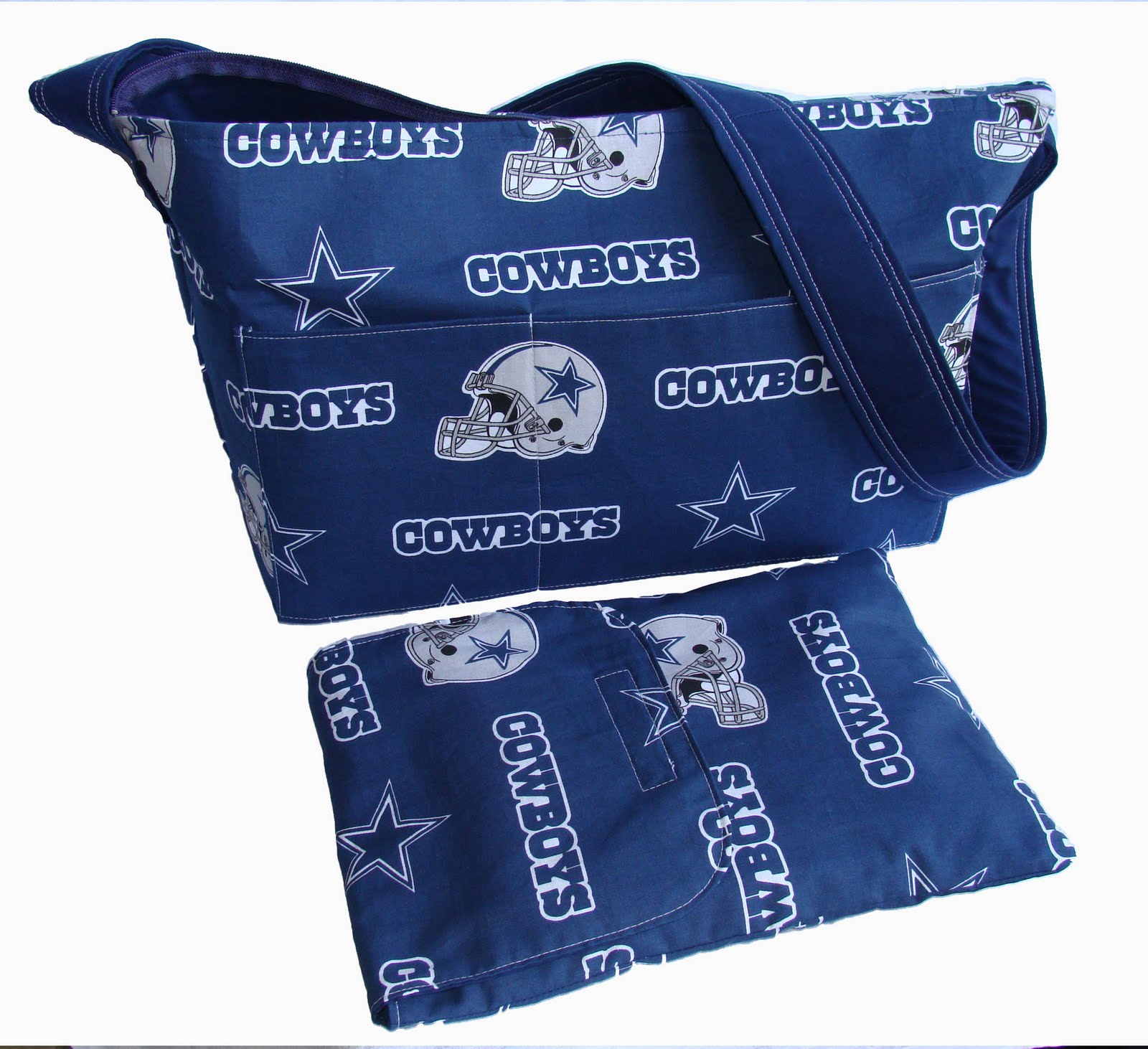 "Made By Michelle" Store Recent Completed Order Dallas Cowboys Diaper