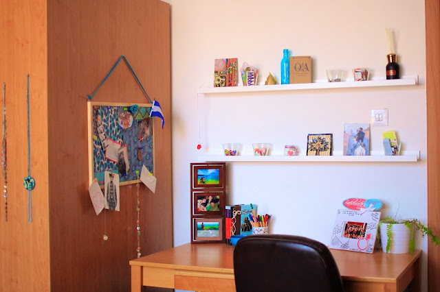 bright colorful workspace