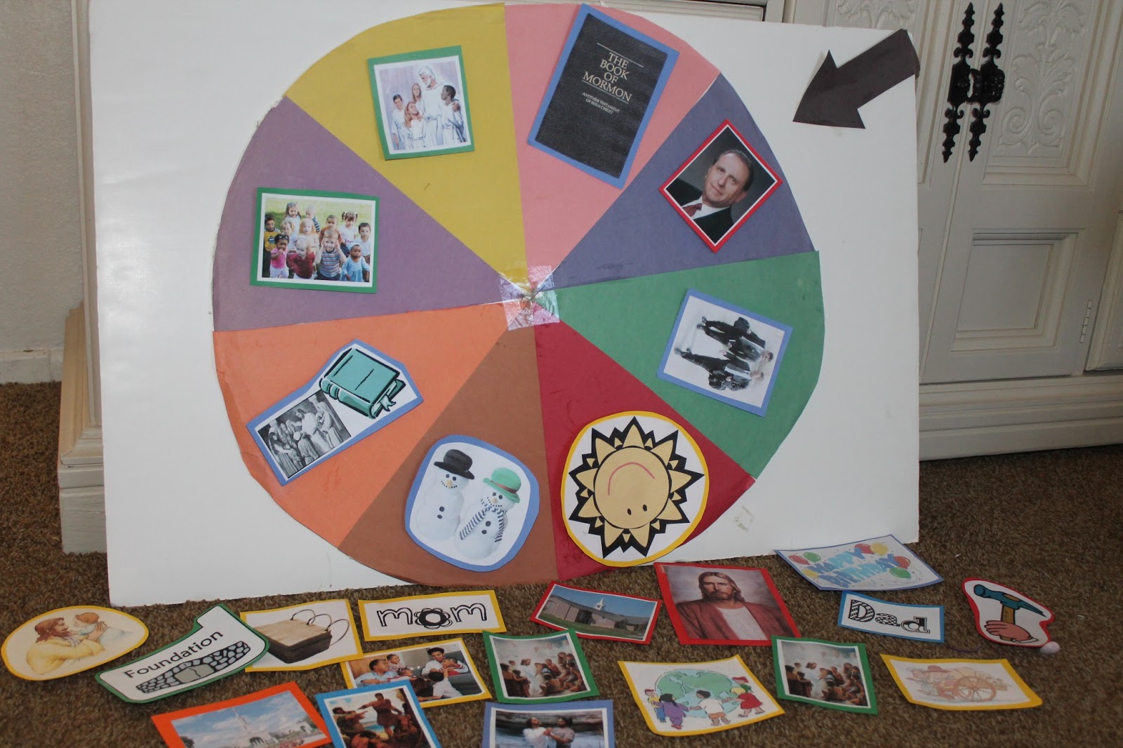 Apples 4 Bookworms: Wheel of Wonder~ DIY Spin the Wheel Game