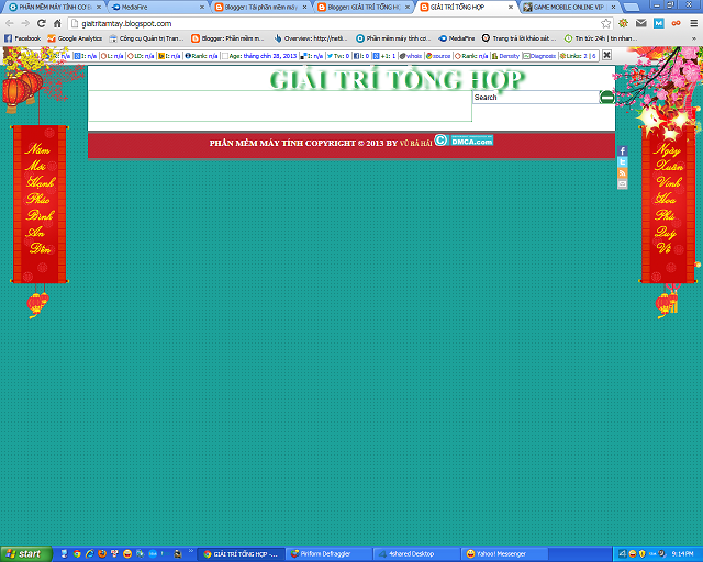 Tạo banner 2 bên lề cho blog Tạo banner 2 bên lề cho blog