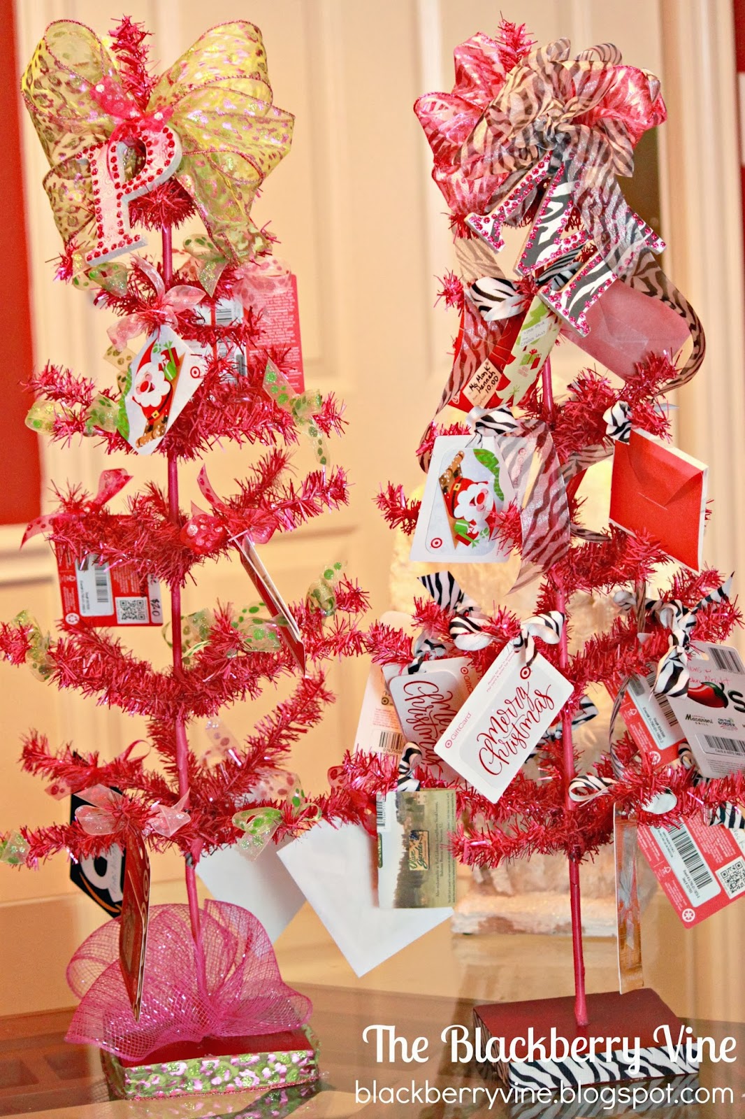 The Blackberry Vine Gift Card Tree for Teacher