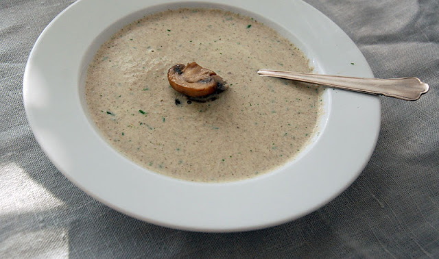 Champinjonsoppa LCHF