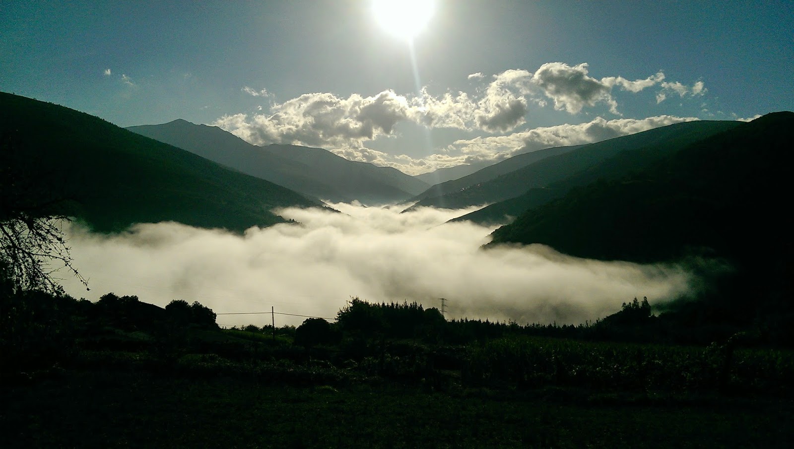 mar de nubes boiro ibias asturias