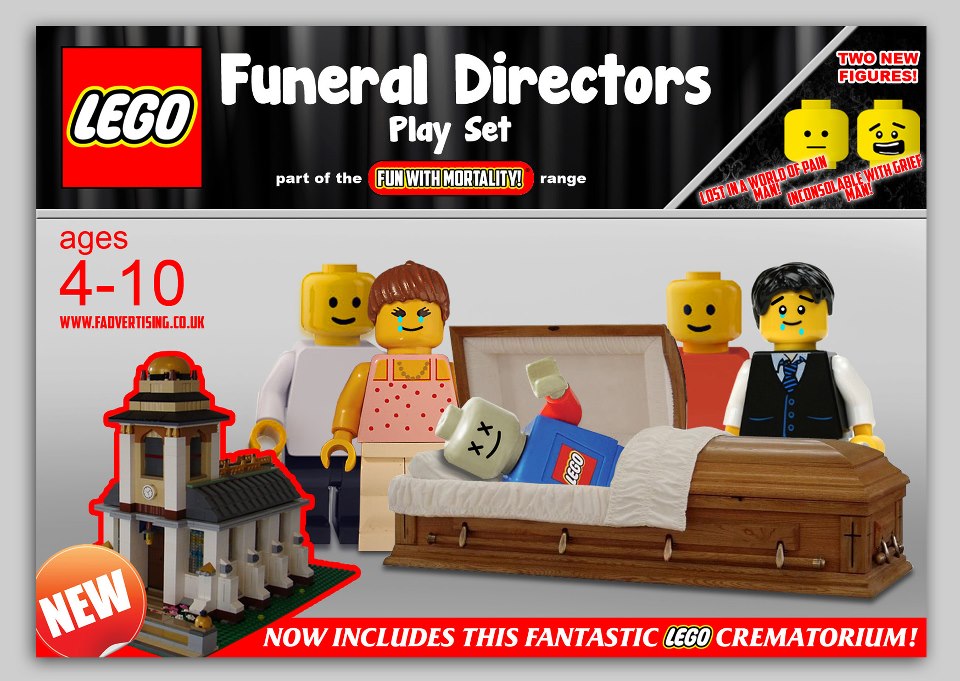 Funeral director's kids have to have toys too ya know ~