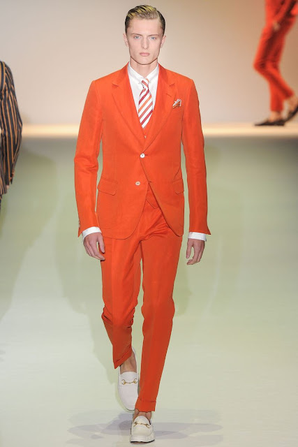 Gucci Spring-Summer 2013 Milan Fashion Week Male model Max Rendell S/S 2013 Gucci