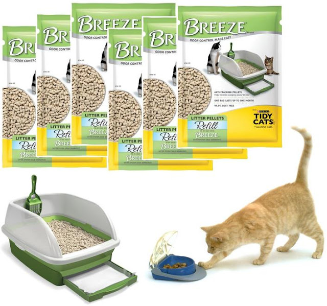 Tidy Cats Breeze Litter Pellet Refill, 3.5Pound Packages (Pack of 6)