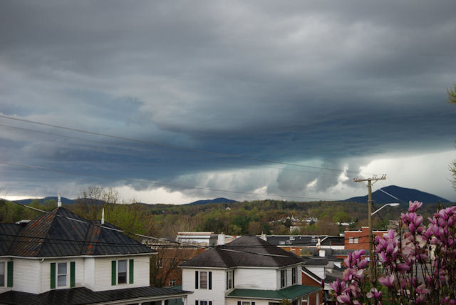 Severe weather here in Rocky Mount VA as reported from The Claiborne House B&B