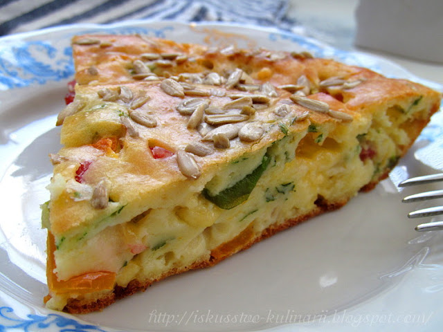 Быстрый и универсальный закусочный пирог