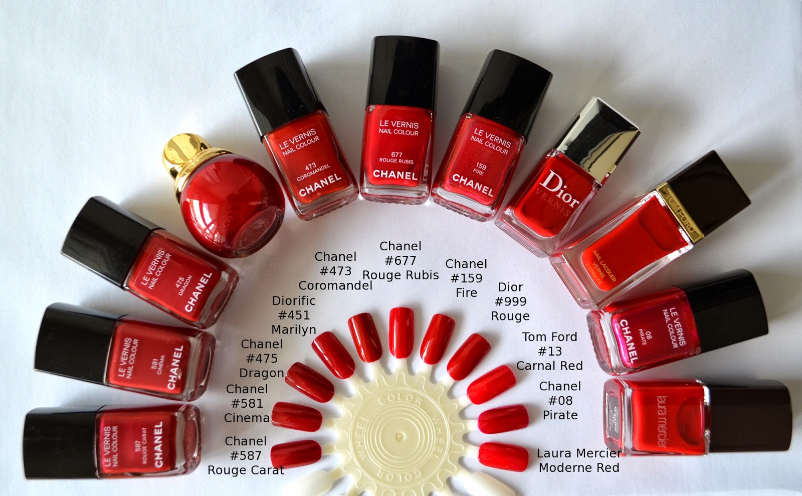 Limited Edition Chanel LE VERNIS LONGWEAR NAIL COLOUR 913 ROUGE INTEMPOREL  RED