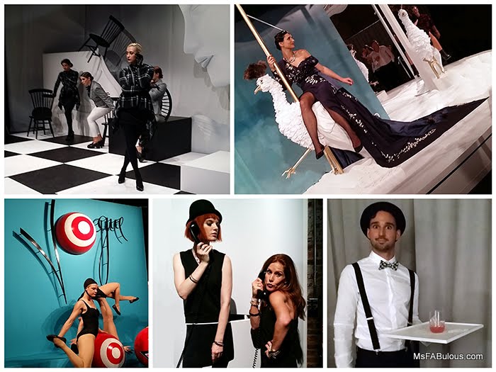 MS. FABULOUS Target Recreates Iconic Vogue Covers at NYFW fashion