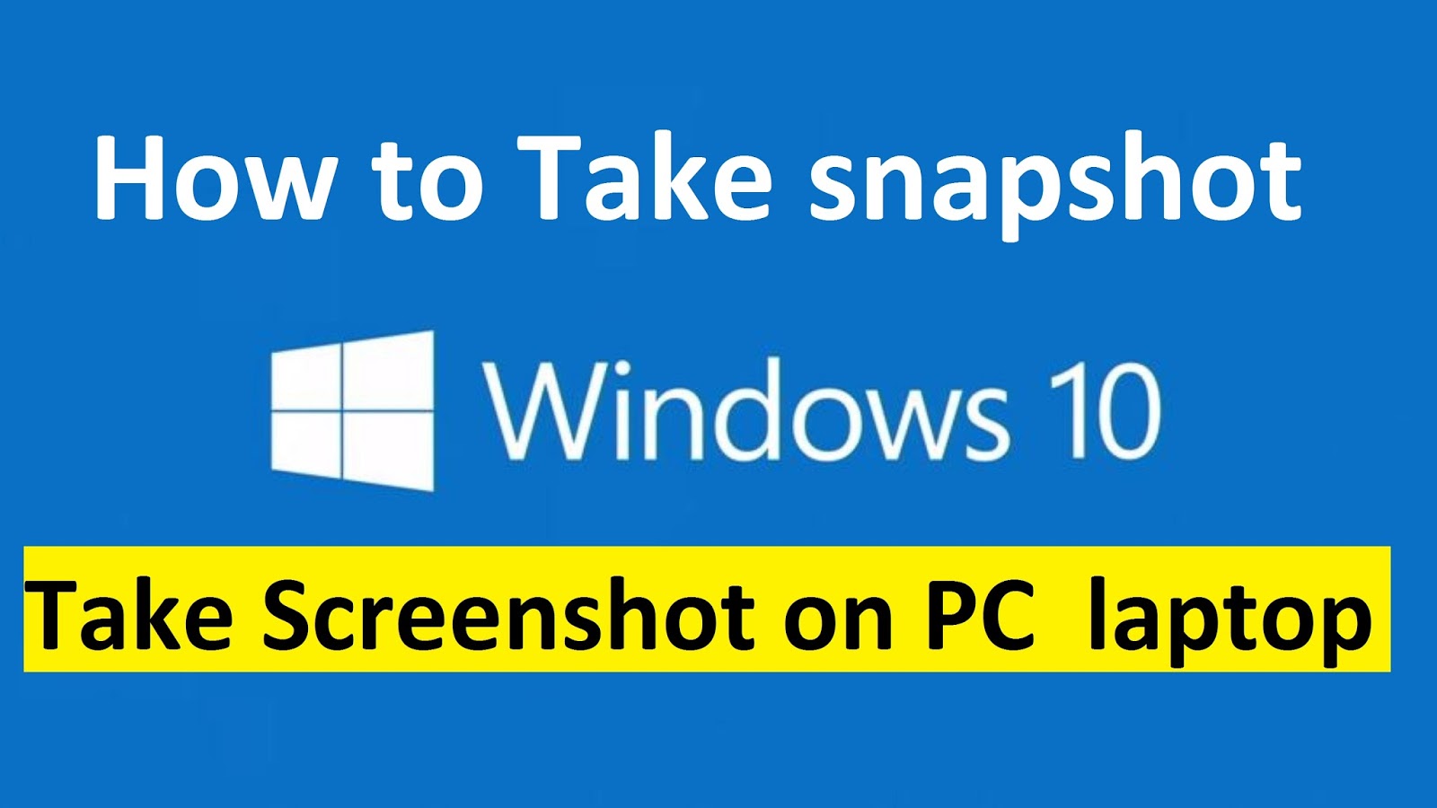 screenshot on pc windows 10