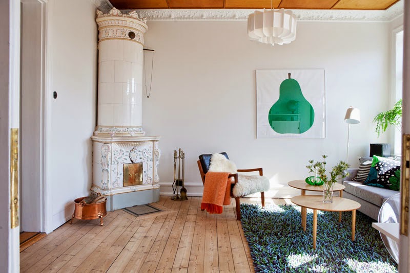 Apartamento nórdico lleno de clásicos del diseño