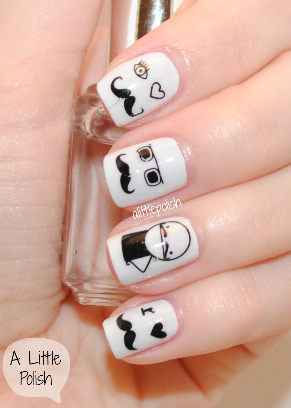 stiker kuku emoticon kumis nail nail stiker kuku emoticon kumis nail nail