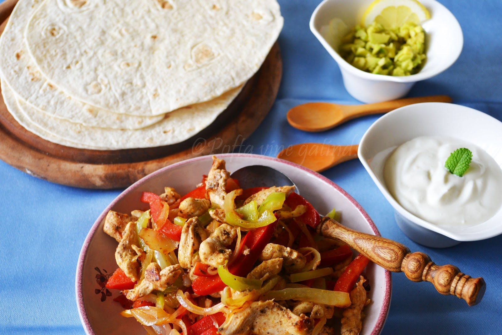 Fajitas de pui Bucătăria Urecheatei