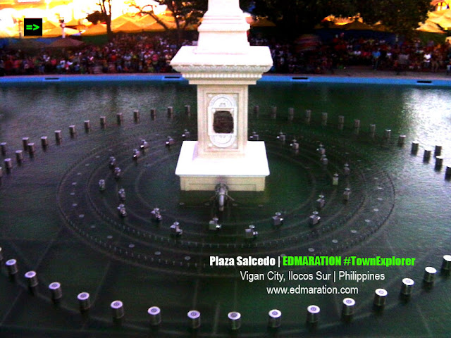 Vigan Dancing Fountain at Plaza Salcedo