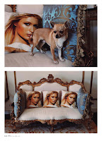 Paris Hilton pillows