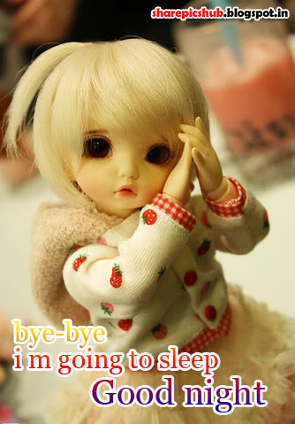 Cute Doll Good Night Wishes Pics For Facebook | Cute Good Night Greeting  Cards | Share Pics Hub