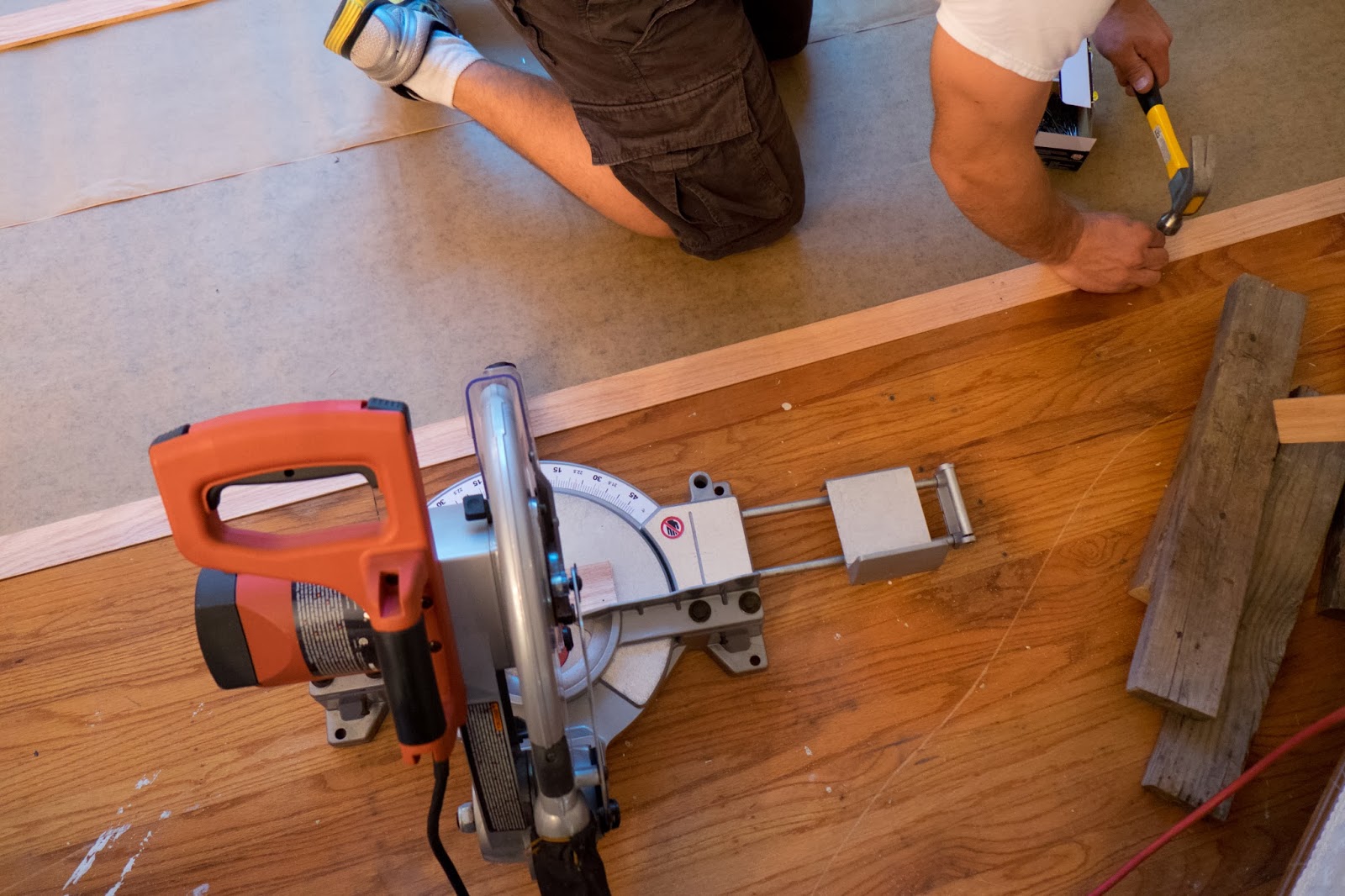 Domestic Fashionista Recovering Hardwood Floors