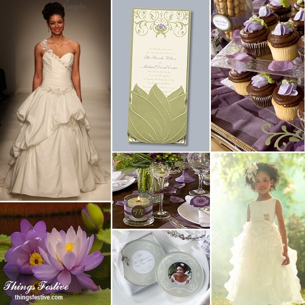 Fairy Tale Wedding Inspiration: The Princess & The Frog's Tiana