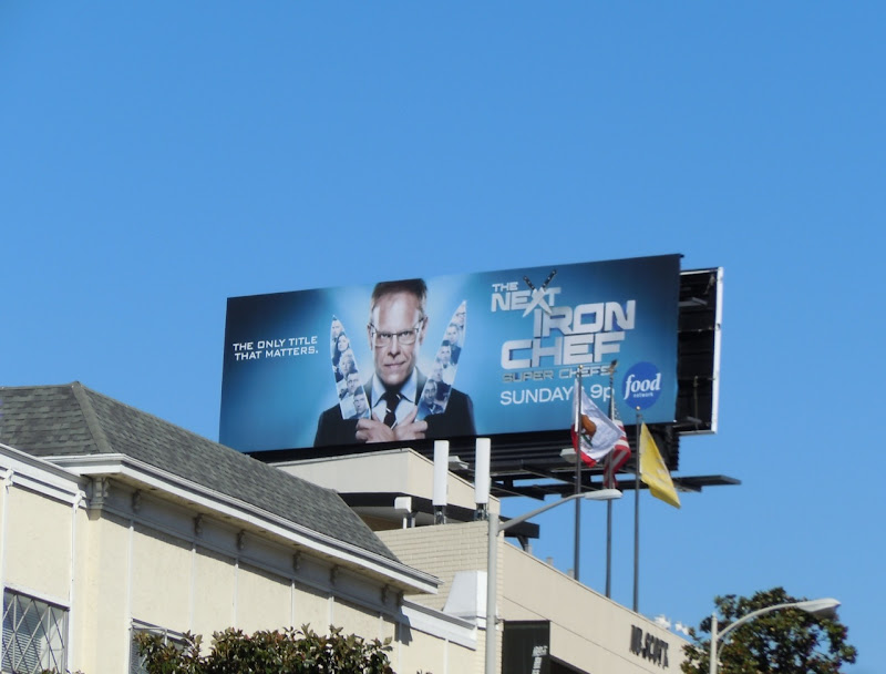 Next Iron Chef billboard