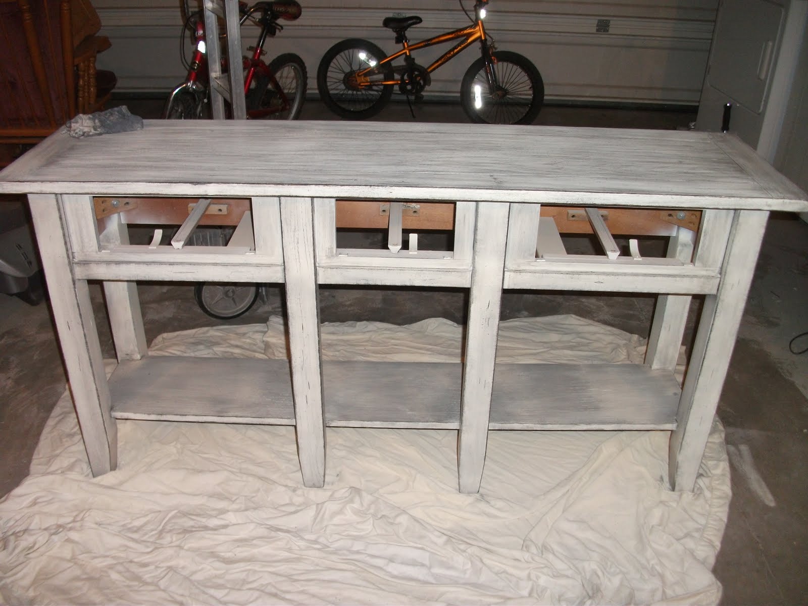 The Swanky Sofa Awesome Sofa Table Redo