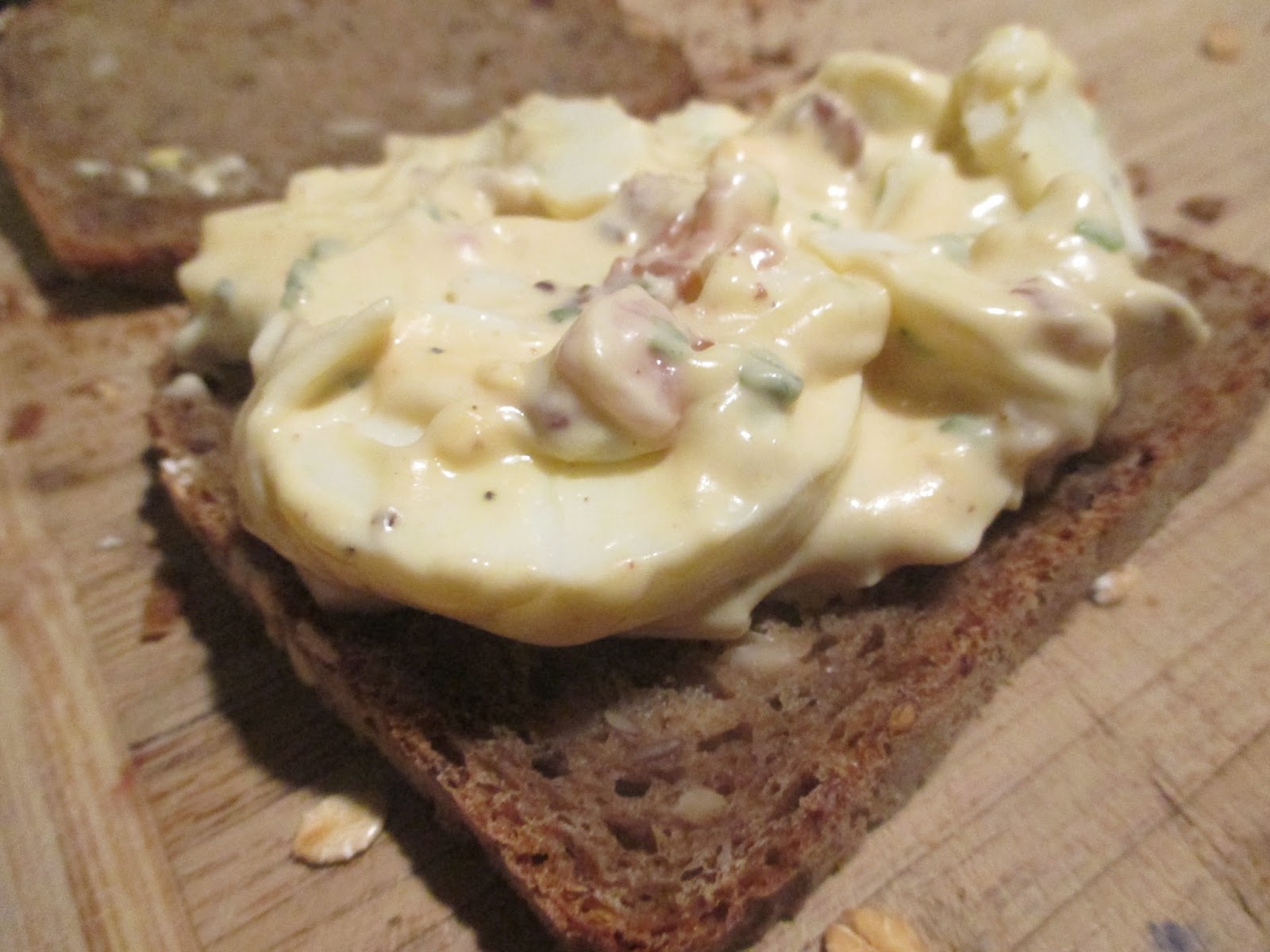 Eiersalat mit Mayonnaise ohne Plaste und Elaste glatzkoch.de