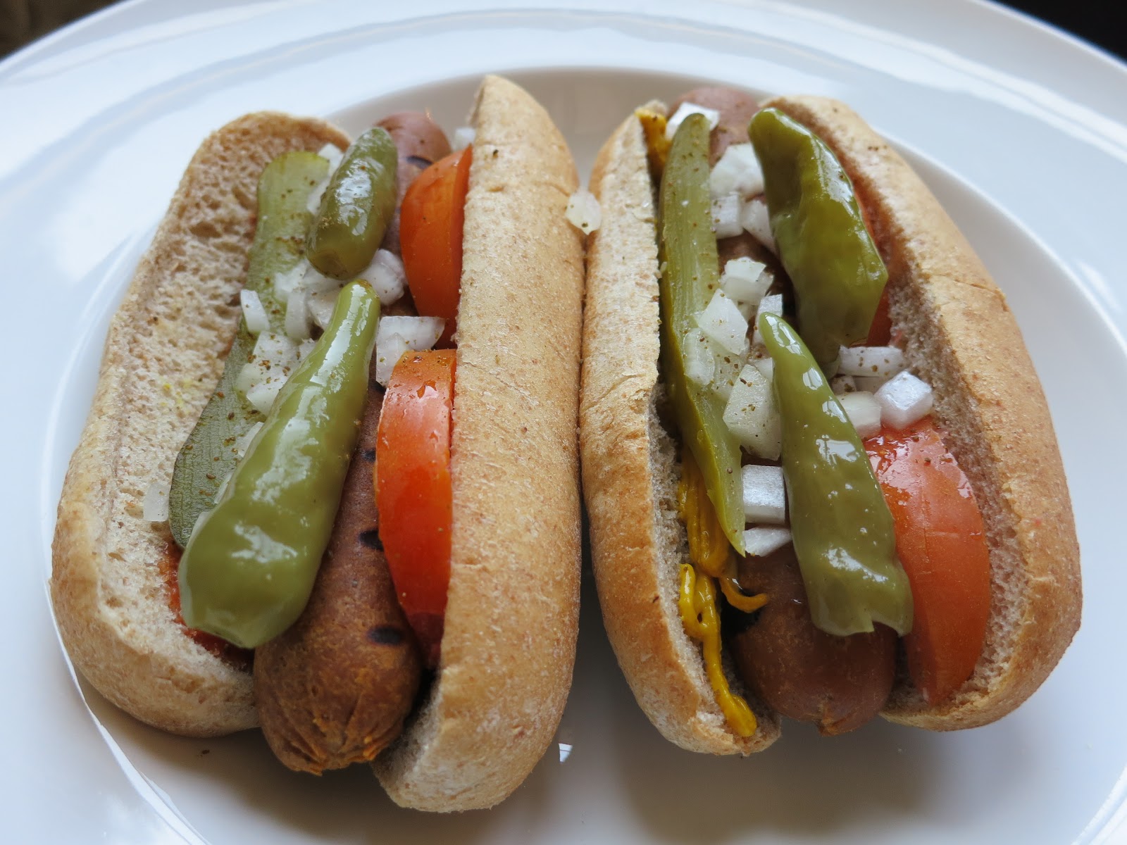 The Veracious Vegan ChicagoStyle Vegan Hot Dogs