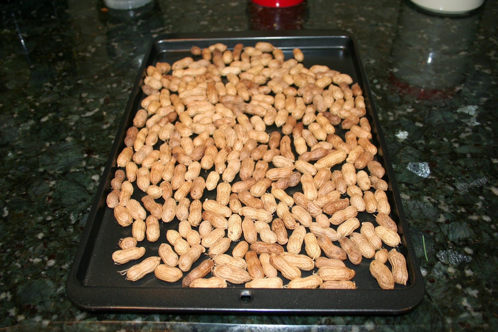 Whispers From Elizabeth Roasting Raw Peanuts