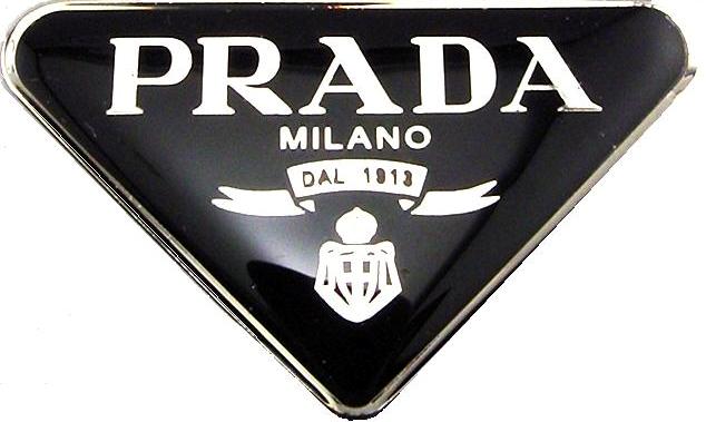 Prada Milano Brand Logo White Symbol Clothes Design Icon Abstract Vector  Illustration With Black Background 23871373 Vector Art at Vecteezy