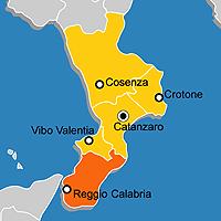 Mappa Reggio di Calabria immagini