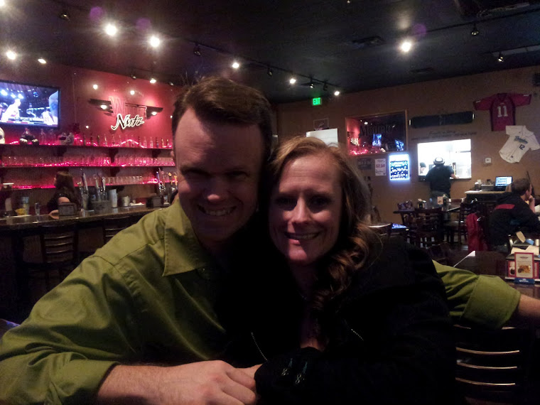 Ben and I at Wing Nutz after the Sweetheart Ball. :)