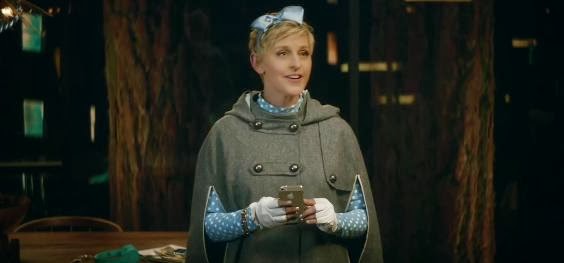 Ellen as Goldilocks in "The Right Music" for Beats Music and AT&T Super Bowl Ad