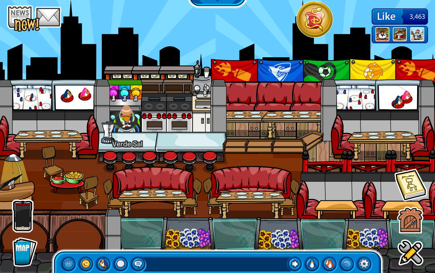 Club Penguin Igloo Ideas Sports Bar & Restaurant by Verde Sal + Igloo