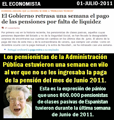 espanistan pensiones retraso dinero